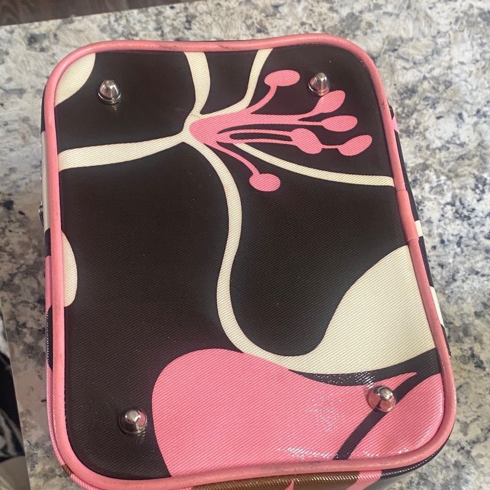 Roxy Pink and Brown  Vintage Y2K Floral Bag - Picture 6 of 7